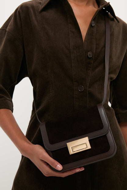 Tmoro Suede Desi Crossbody Bag