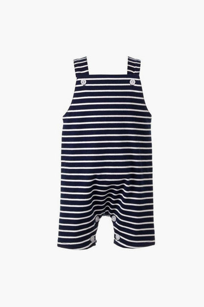 Breton Striped Jersey Dungarees