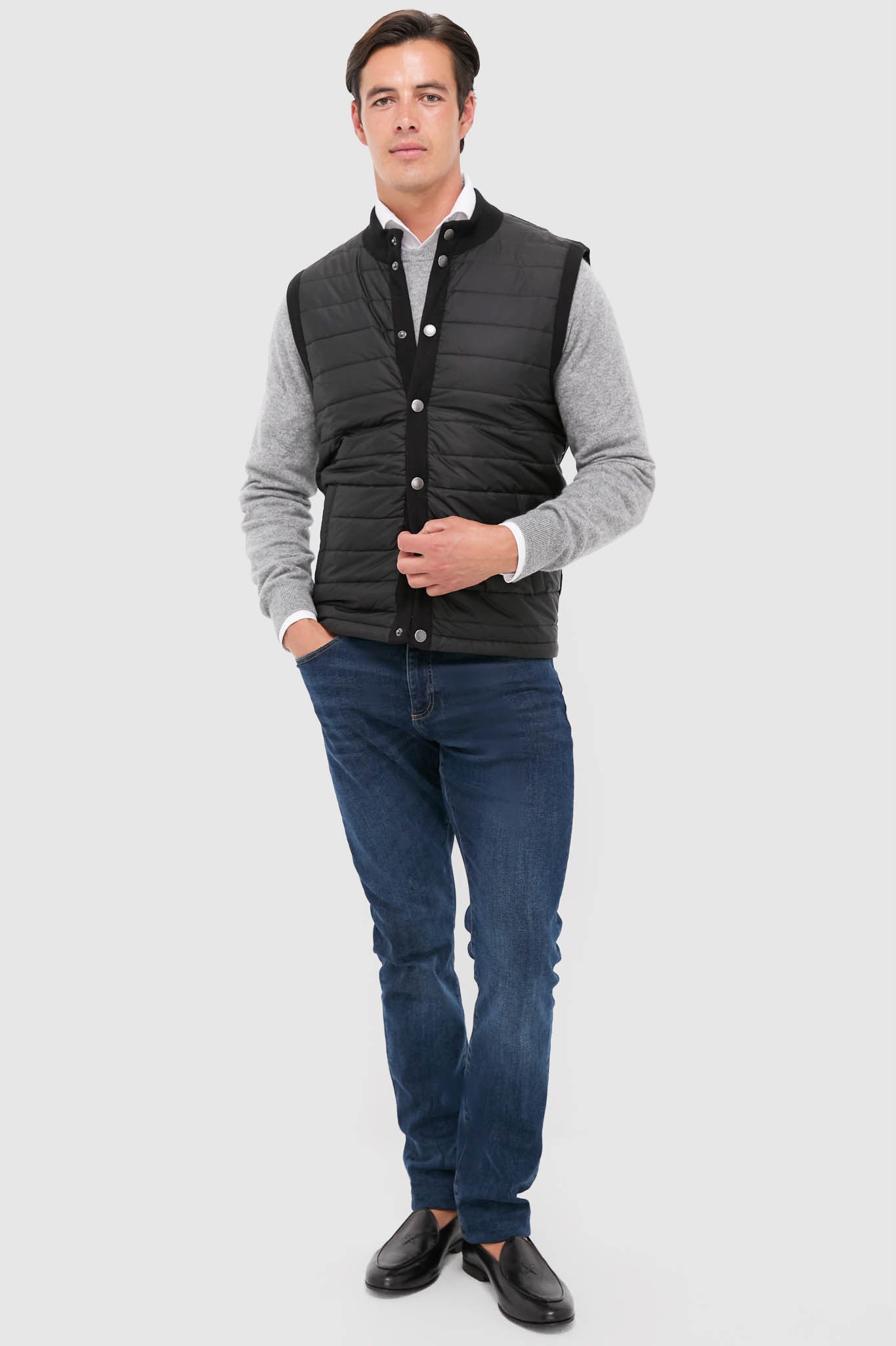 Black Essential Gilet