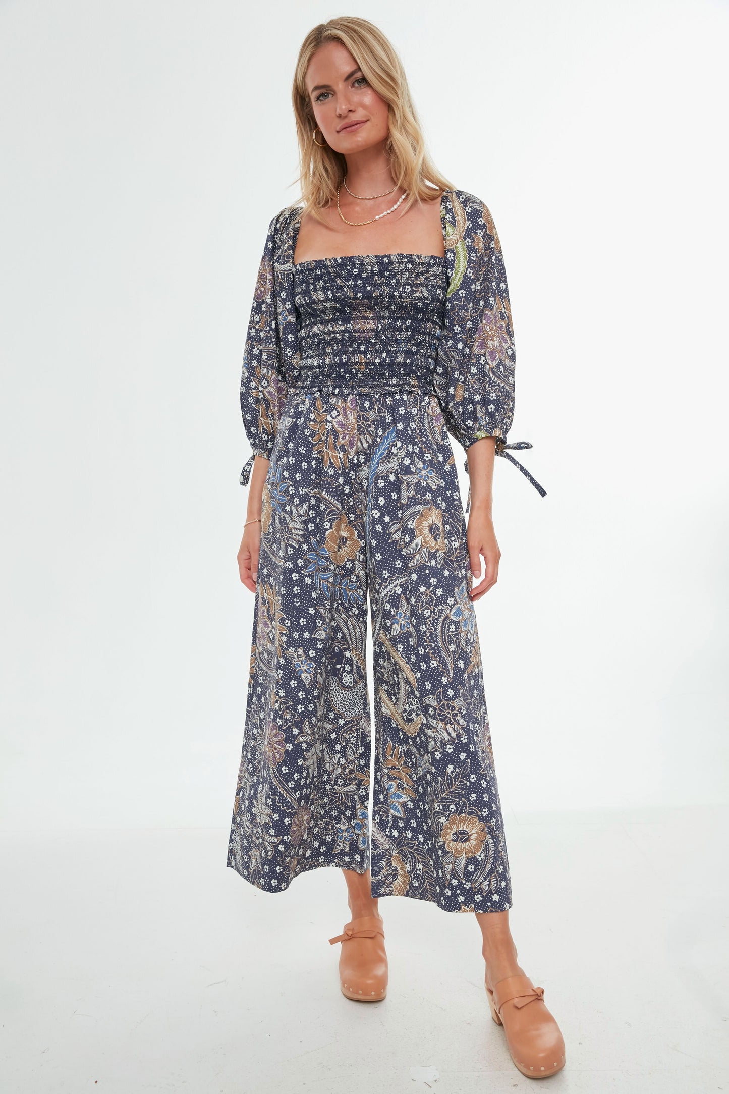 Gold And Pearl Mary Necklace