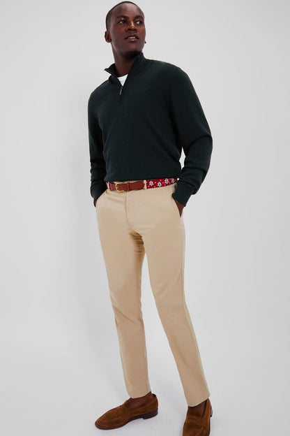 Olive Gamlin Half Zip Sweater