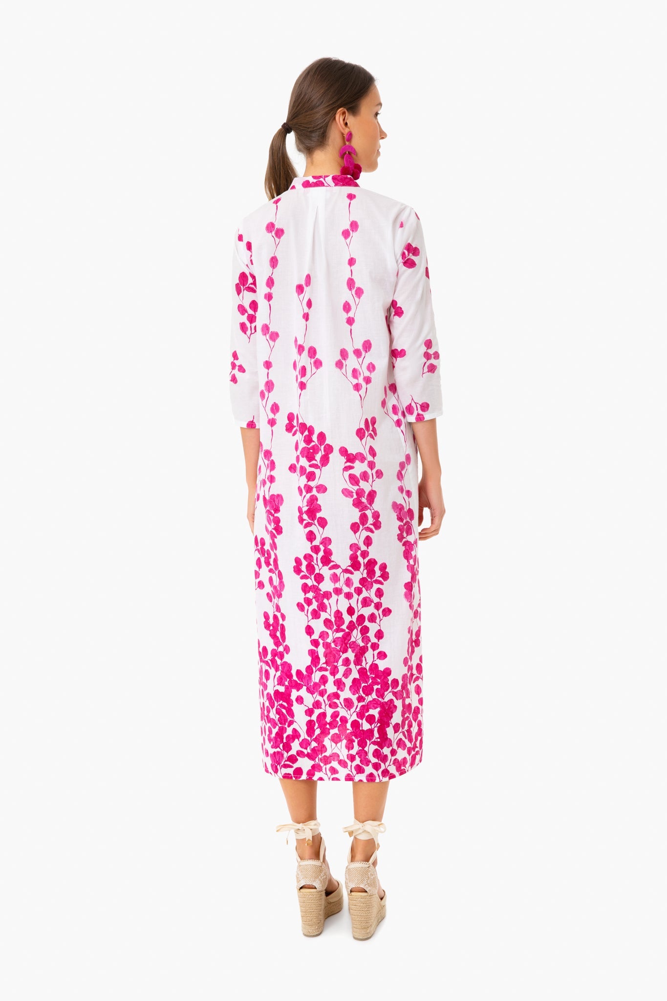 Exclusive Pink Clorinda Kaftan