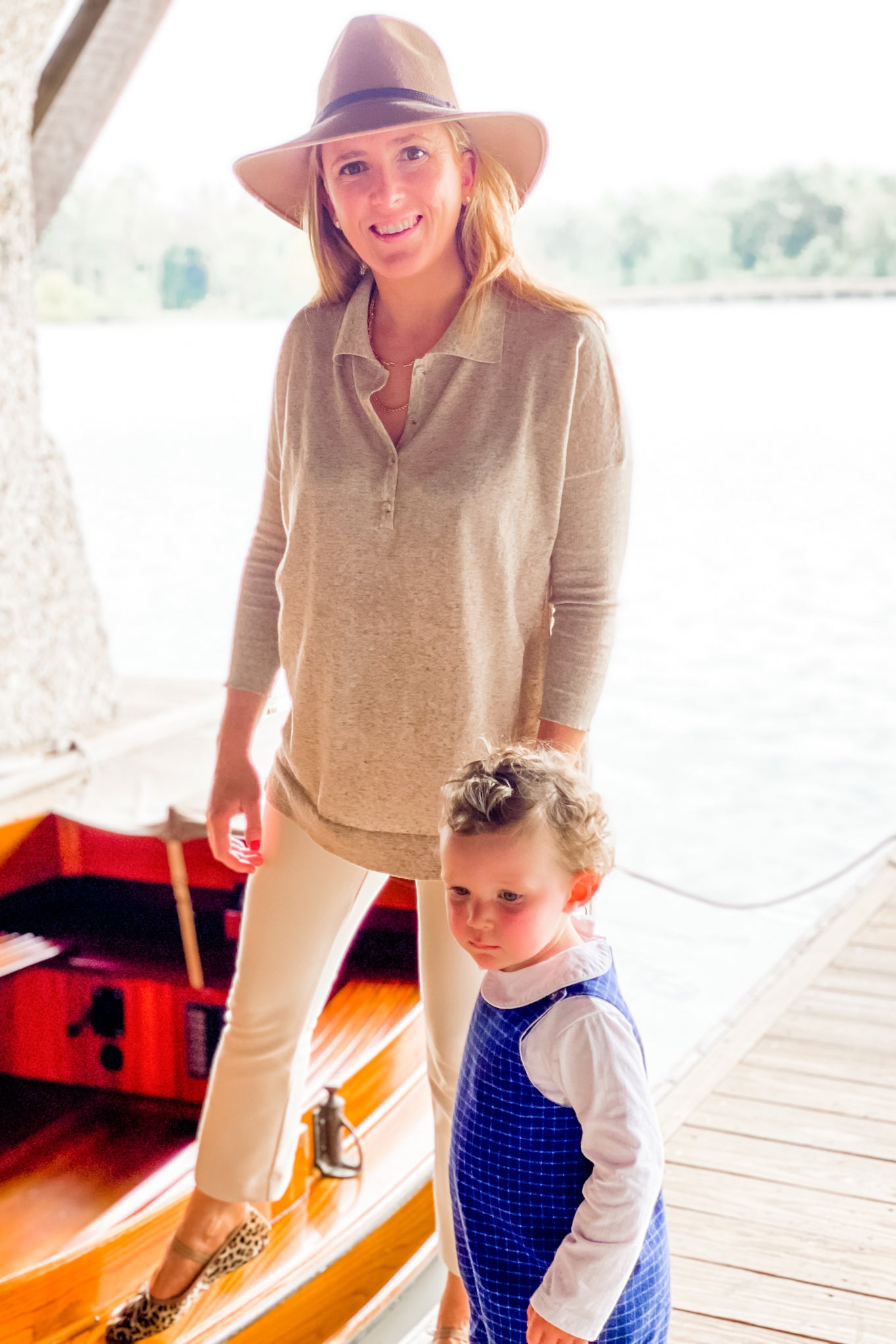 Ecru Clayton Knit Polo