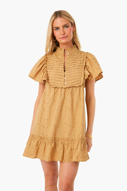 Soybean Desert Flower Mini Dress