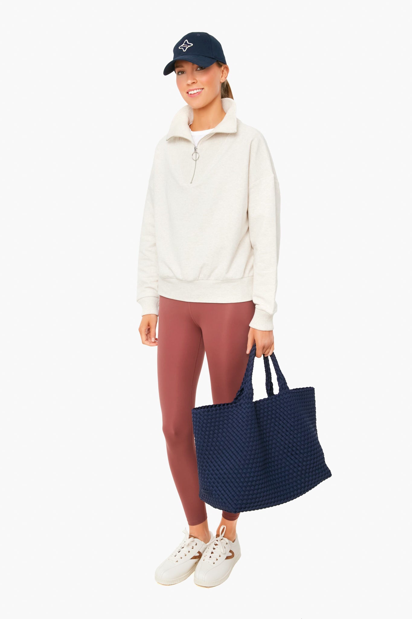 Ivory Marl Miller Sweat