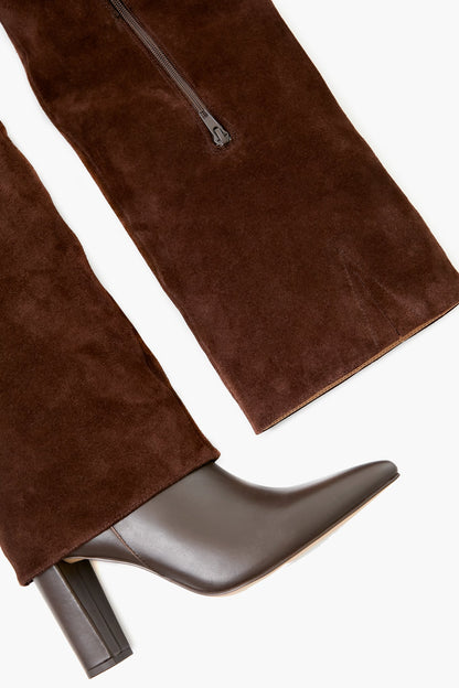 Chocolate Brown Devil Boots