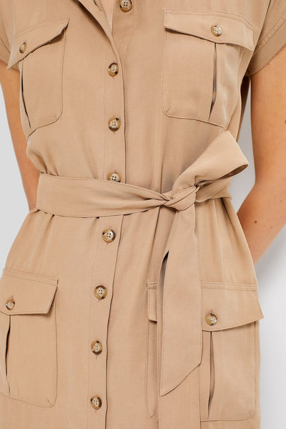 Khaki Hugo Dress
