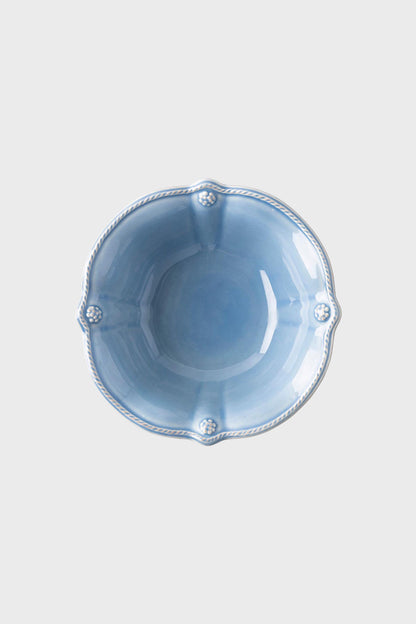 Chambray Berry & Thread Flared Cereal/Ice Cream Bowl