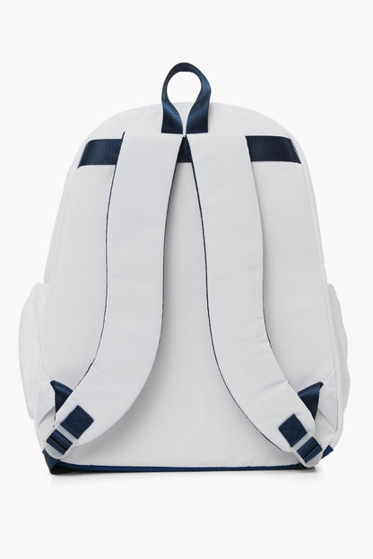 White Courtside Tennis Backpack
