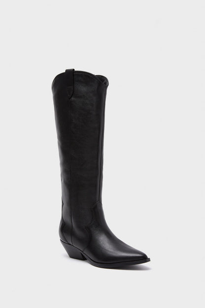 Black Leather Ander Boots