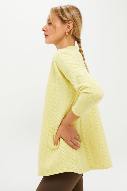 Lemongrass Ally Swing Sweatshirt